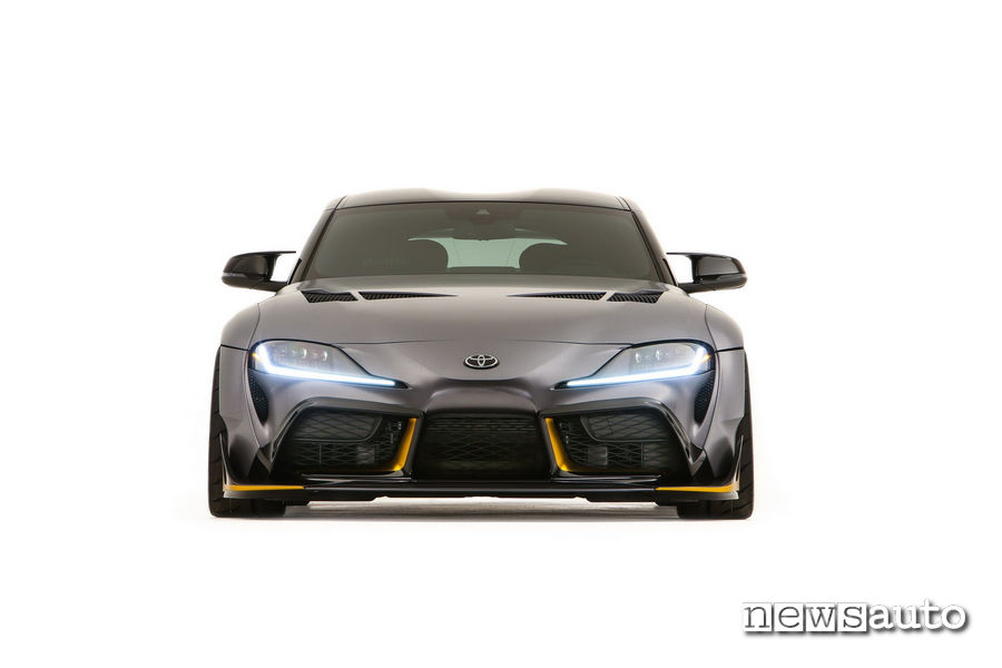 Frontale del Concept GR Supra 3000 GT