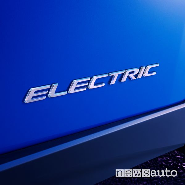 Badge Electric prima auto elettrica Lexus