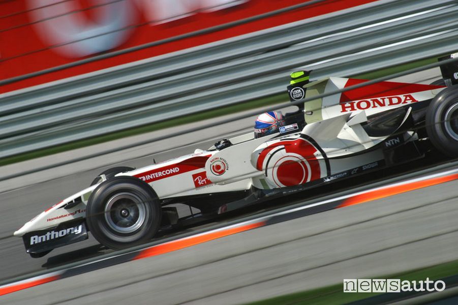 Anthony Davidson Honda RA 106-02 F1 record auto Vallelunga