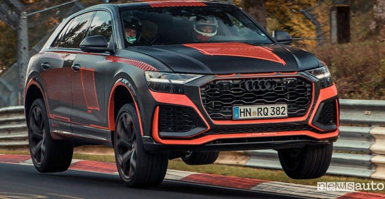Audi RS Q8, record SUV al Nurburgring