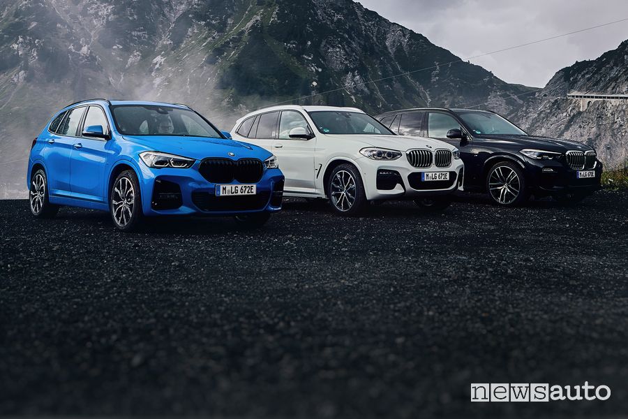 Gamma BMW X3 xDrive 30e ibrida plug-in