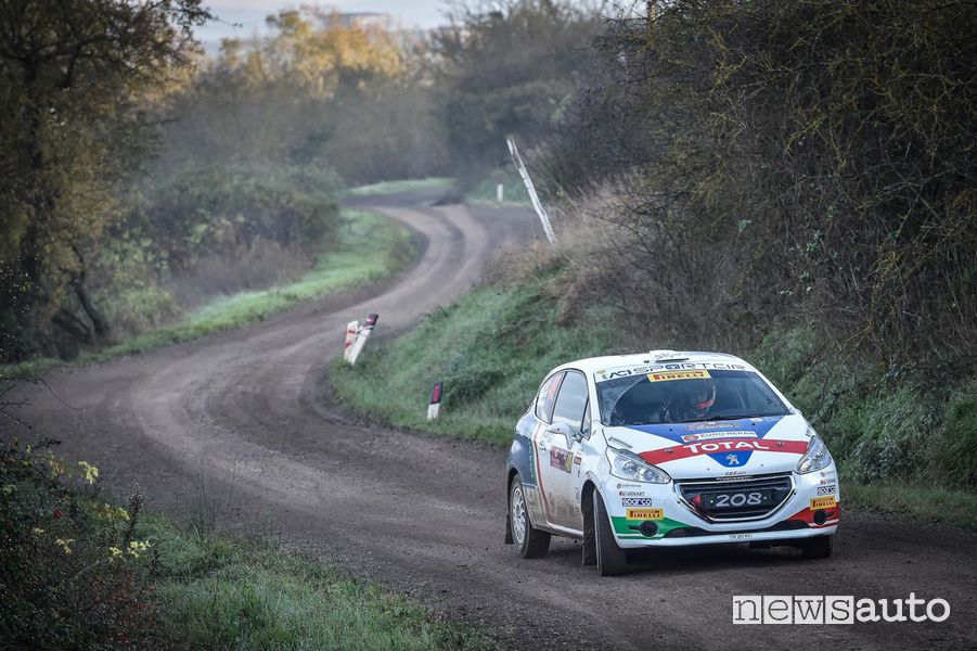 CIR 2019 Tommaso Ciuffi Peugeot 208 R2 al Tuscan Rewind