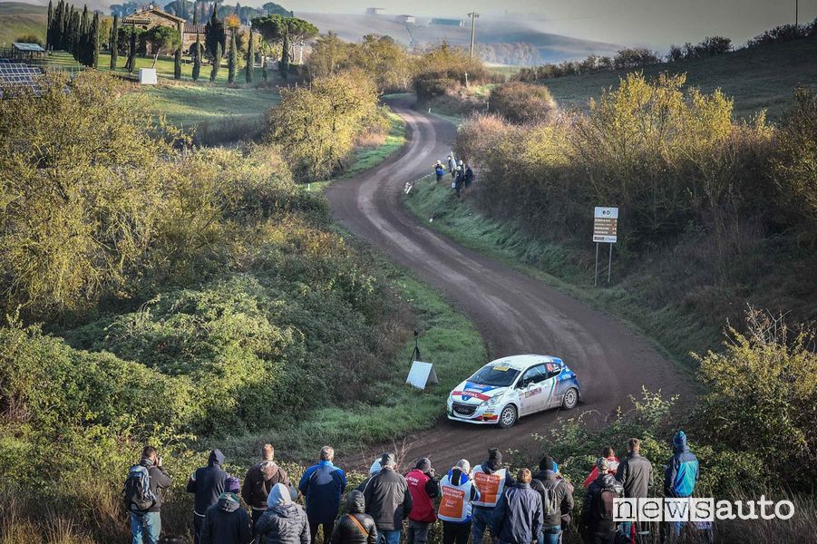 CIR 2019 Tommaso Ciuffi Peugeot 208 R2 al Tuscan Rewind