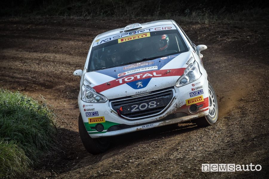 CIR 2019 Tommaso Ciuffi Peugeot 208 R2 al Tuscan Rewind