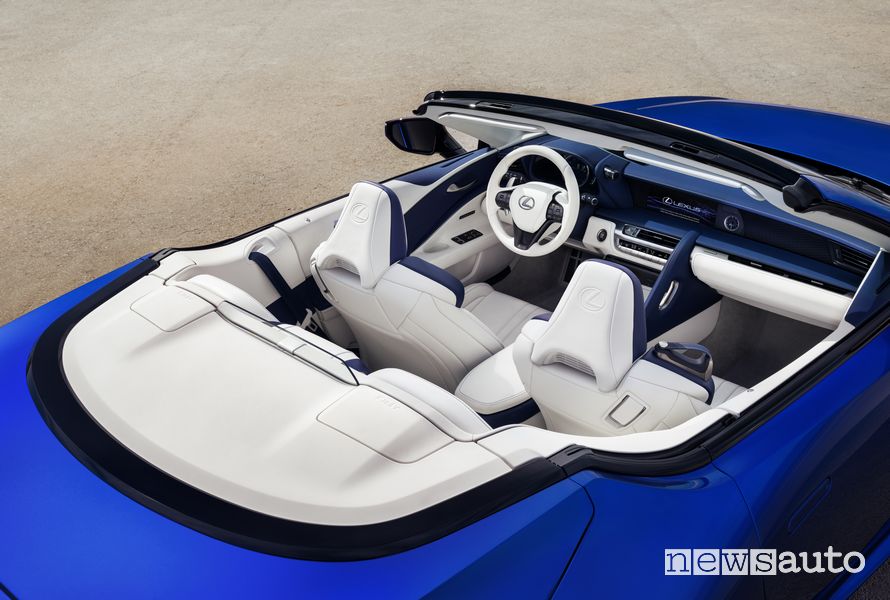 Abitacolo Lexus LC 500 Convertible