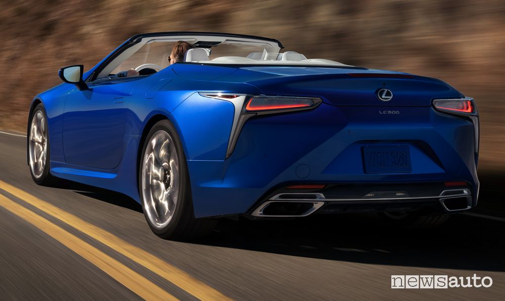 Scarico posteriore Lexus LC 500 Convertible
