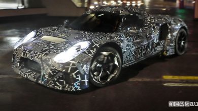 Nuova Maserati test a Modena