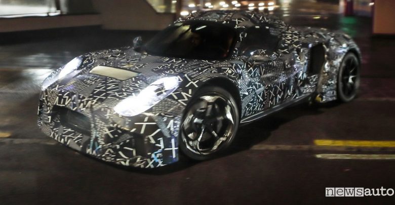 Nuova Maserati test a Modena