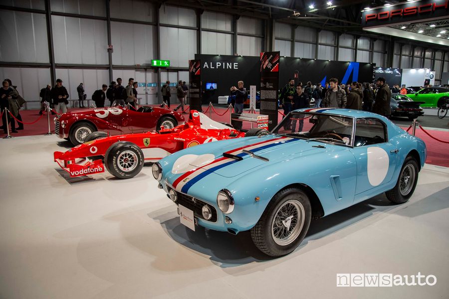 Ferrari 250 GT Berlinetta nello stand Ferrari a Milano AutoClassica 2019