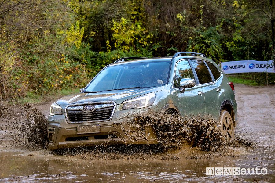 Fangaia, guado Subaru Forester e-Boxer