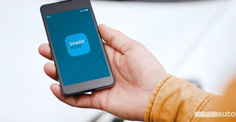 App Car-Sharing Share Now