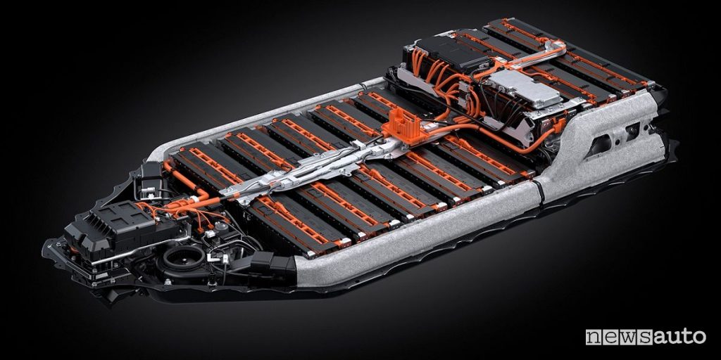 Batteria al litio auto elettrica