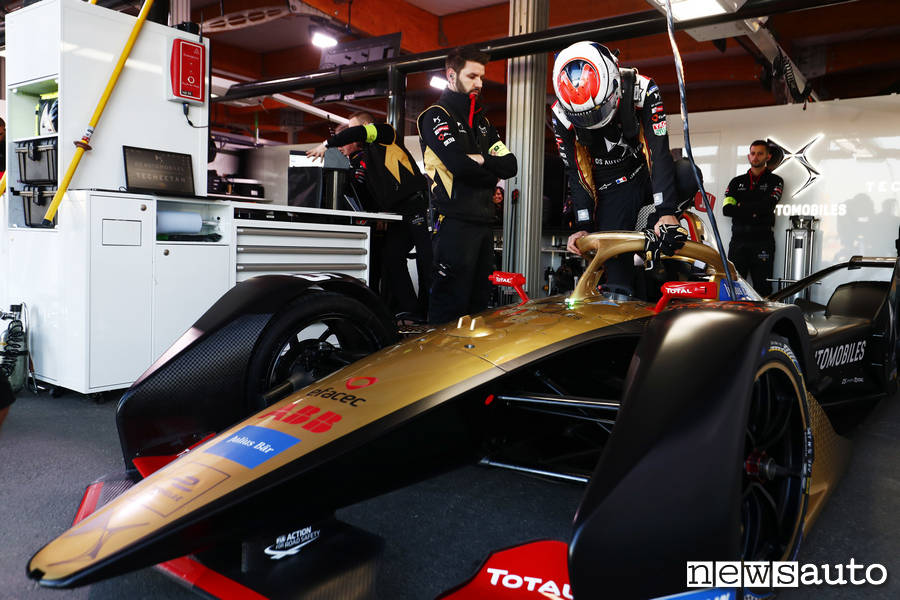 Jean Eric Vergne pilota ds techeetah formula e