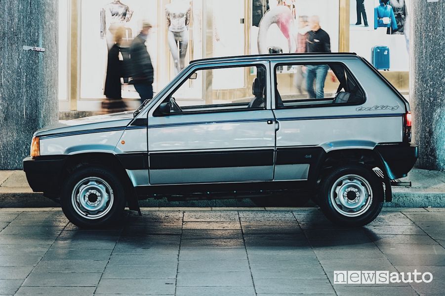 Sportello lato guidatore Fiat Panda 4x4 di Gianni Agnelli