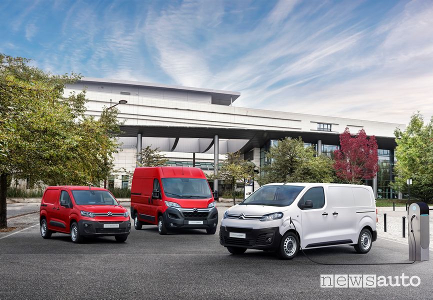 Citroën Jumpy elettrico autonomia fino a 300 km WLTP