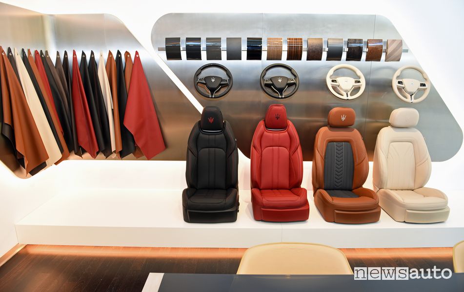 Area personalizzazione shoowroom Al Tayer Motors Maserati a Dubai