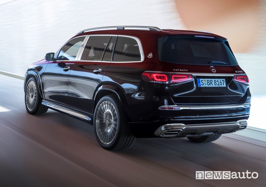 Fari posteriori, scarico Mercedes-Maybach GLS 600 4MATIC