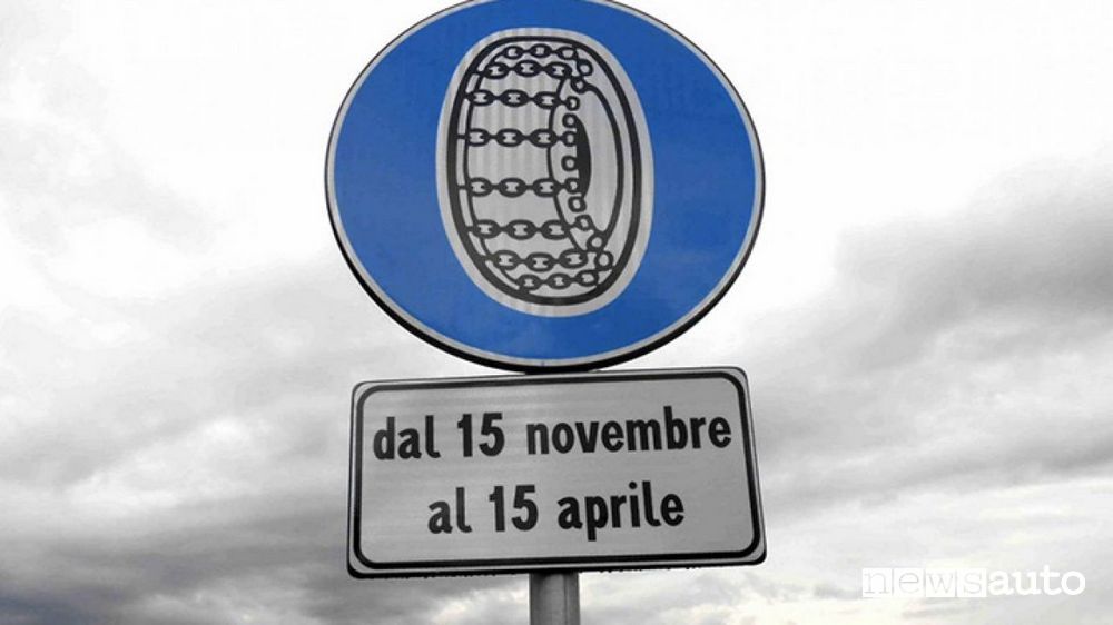 Obbligo catene neve pneumatici invernali abruzzo , umbria