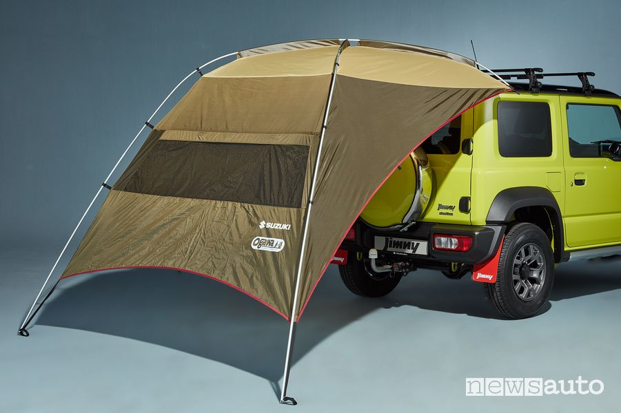 Tenda per il tetto del Suzuki Jimny