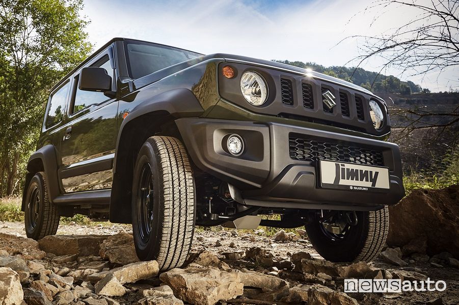 Protezioni impiego in off road per il Suzuki Jimny