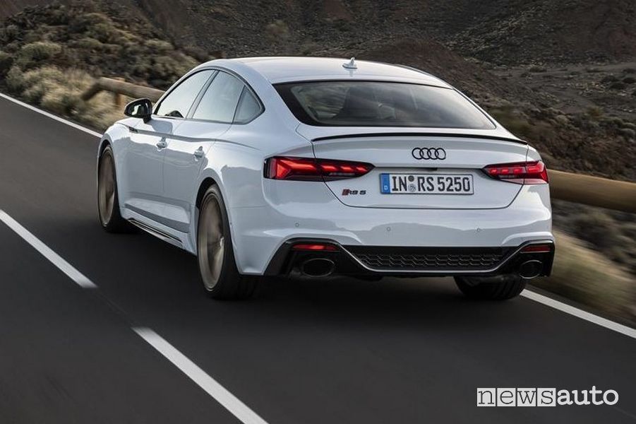 Scarico posteriore Audi RS5 Sportback