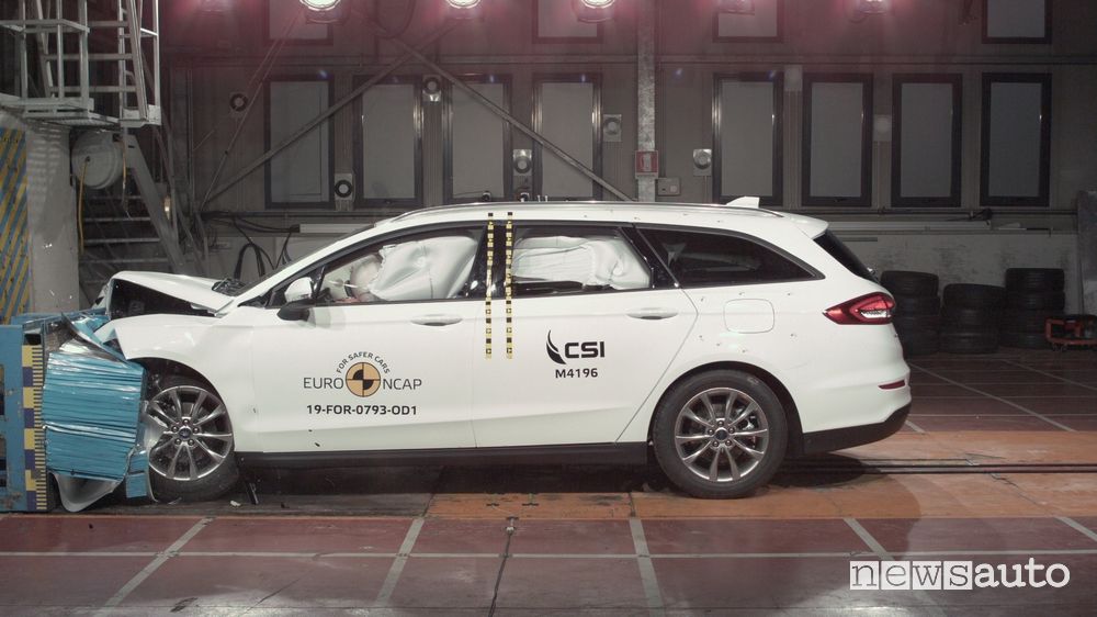 Crash Test Euro NCAP 2019 Ford Mondeo wagon