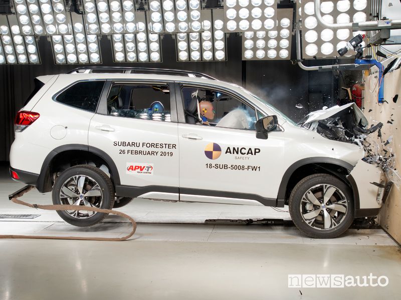 Crash Test Euro NCAP 2019 Subaru Forester