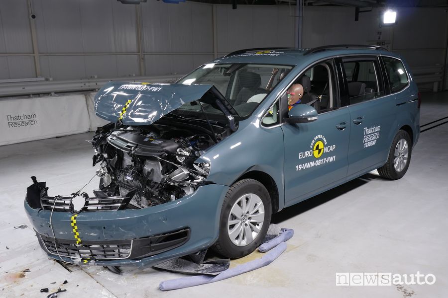 Crash Test Euro NCAP 2019 Volkswagen Sharan