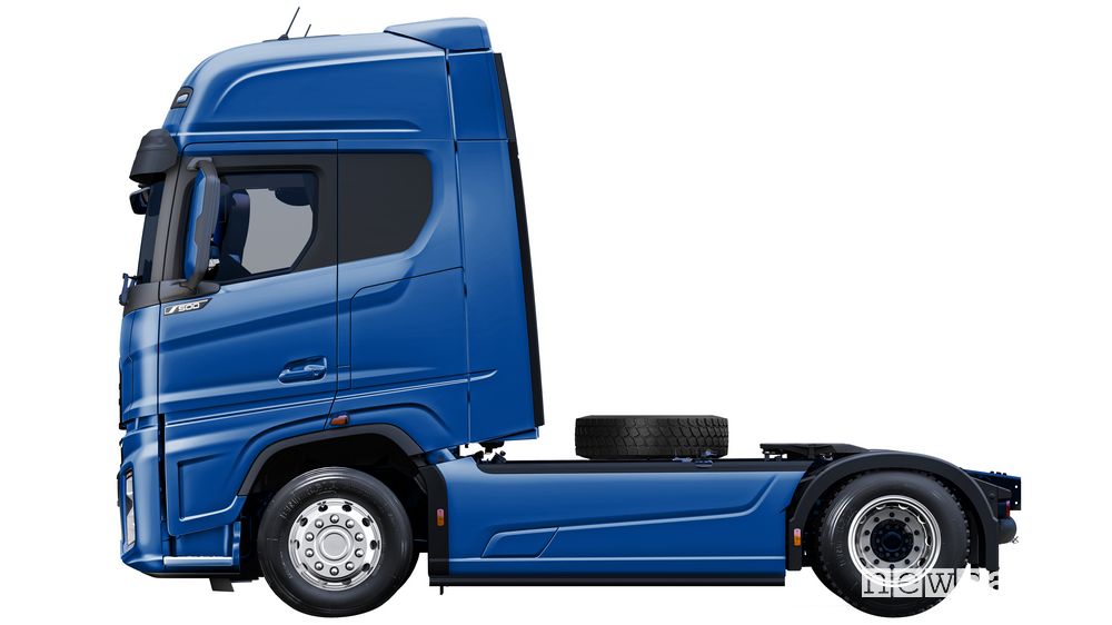 Vista laterale Ford F-MAX truck