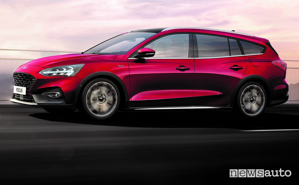 Ford Focus Active V EcoBoost Hybrid da 48 volt mild hybrid