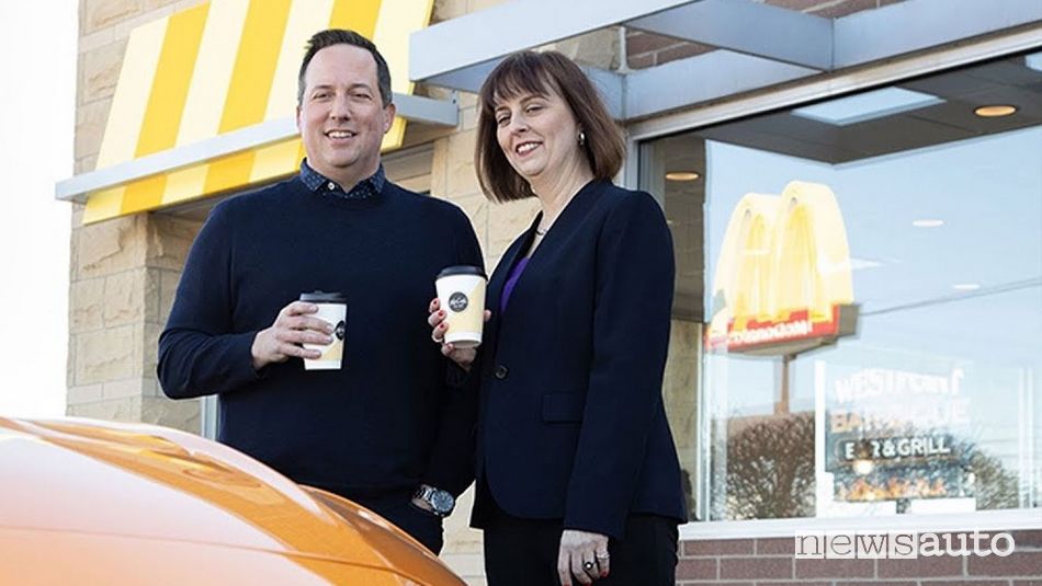 Ian Olson, Senior Director, Global Sustainability, McDonald’s insieme a Debbie Mielewski