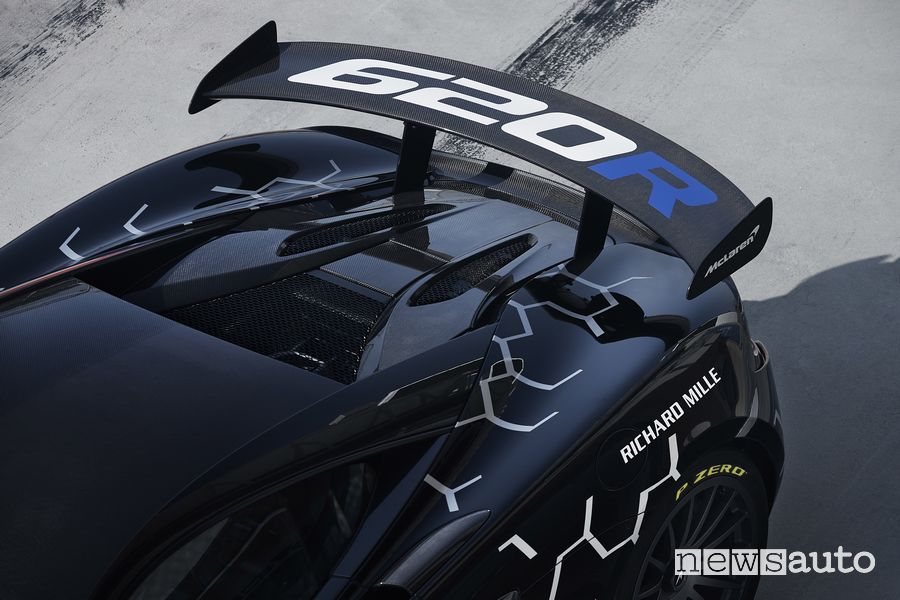 Spoiler posteriore McLaren 620R