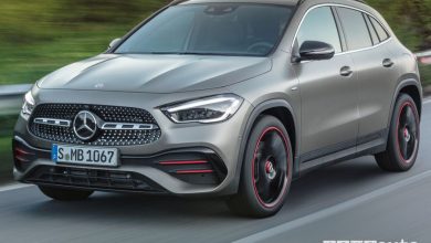 Paraurti anteriore, vista di profilo Mercedes-Benz GLA 2020 AMG Line