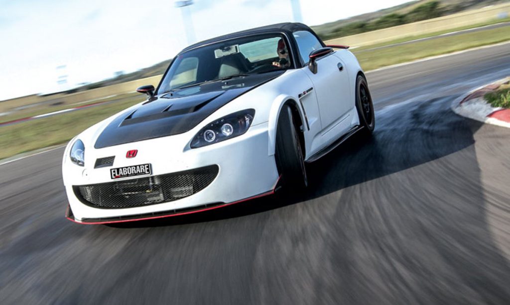 Honda S2000 vista anteriore, personalizzata in Italia