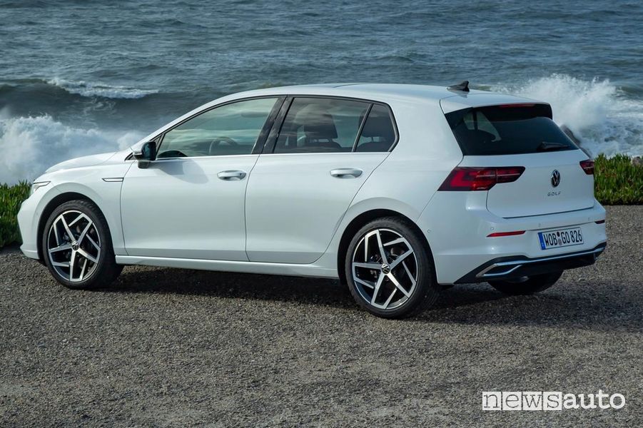 Volkswagen Golf 8 TGI omologazione monovalente a metano