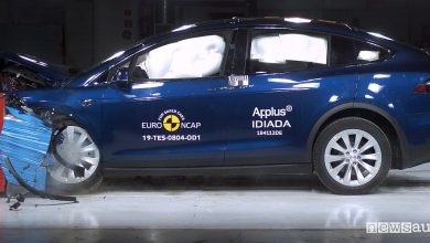 crash test Euro NCAP Tesla Model X