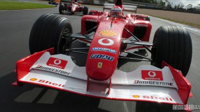 Ferrari F2002 Schumacher asta gp abu dhabi