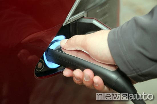 ricarica auto elettrica Tesla Model S guinness world record