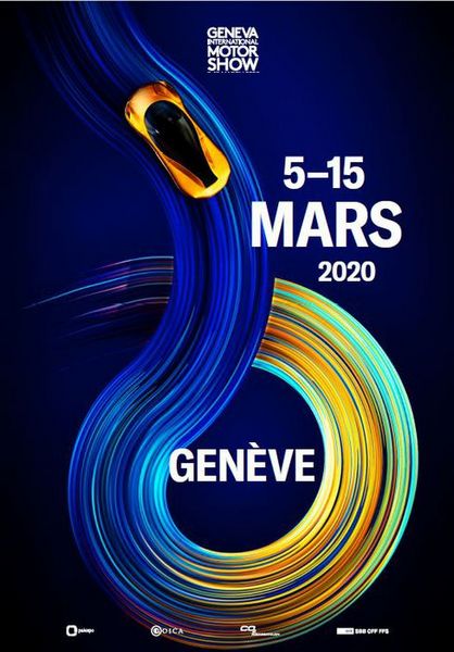 Locandina Salone di Ginevra 2020