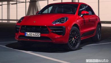 Vista anteriore Porsche Macan GTS