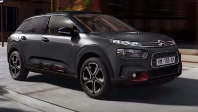 Vista di profilo in movimento Citroën C4 Cactus C-Series