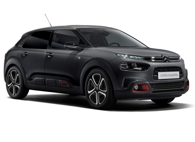 Vista di profilo Citroën C4 Cactus C-Series