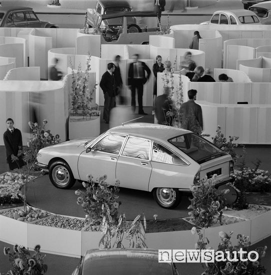 Citroën GS al Salone di Ginevra 1970