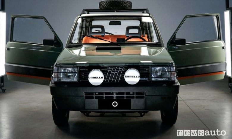Sportelli aperti Fiat Panda 4x4 Pandina Jones
