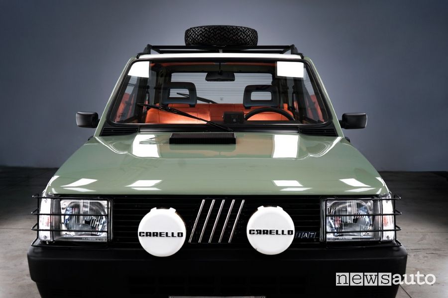 Cofano e fari anteriori Carello Fiat Panda 4x4 Pandina Jones