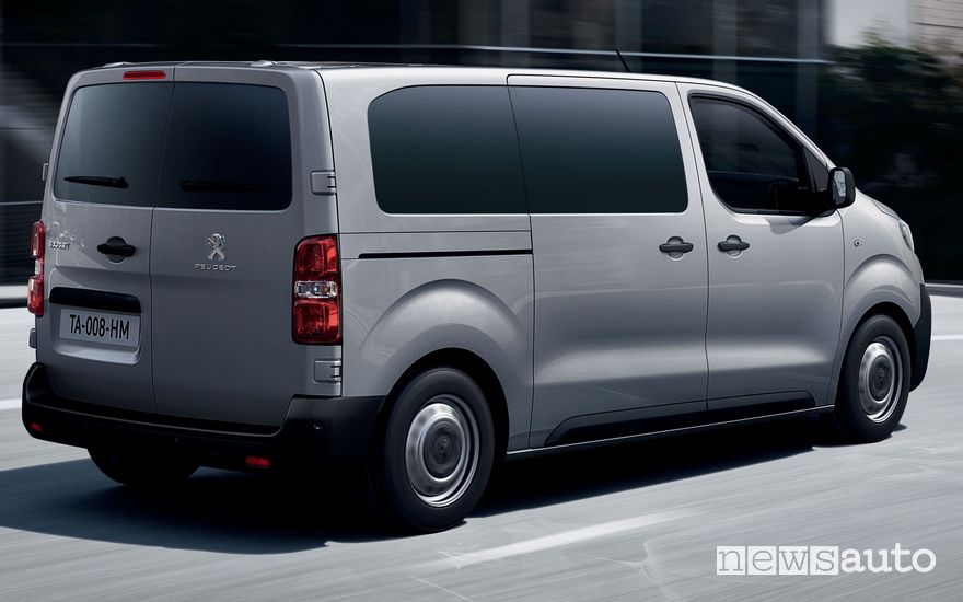 Spazio a bordo Peugeot Expert Combi