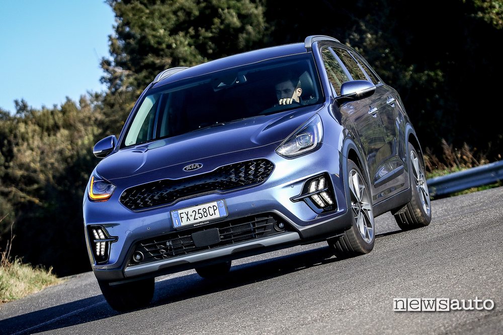 Prova su strada Kia Niro 2020