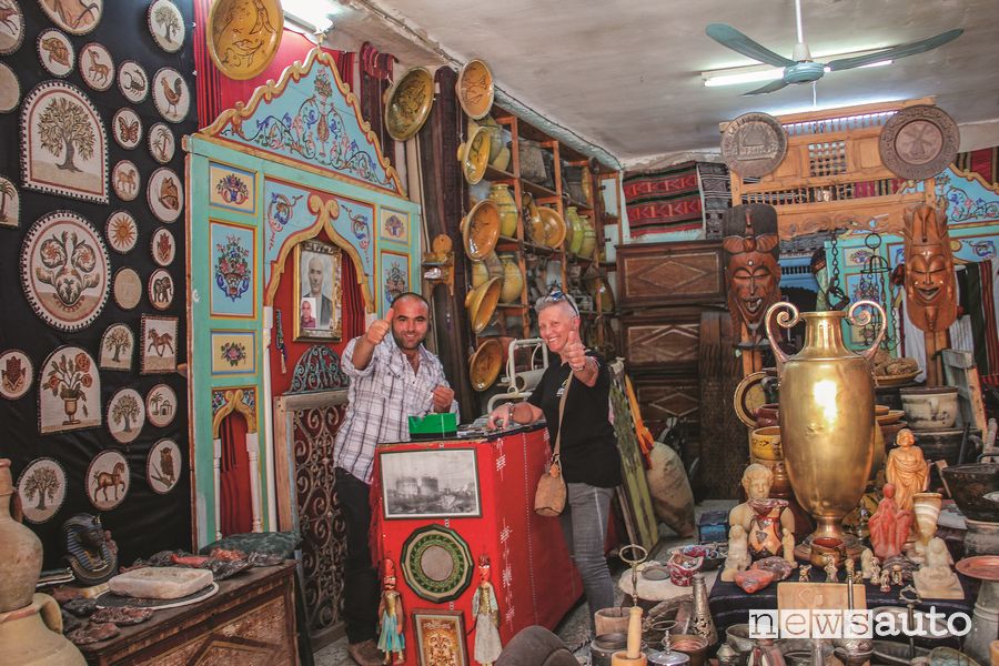 Botteghe degli artigiani in Tunisia
