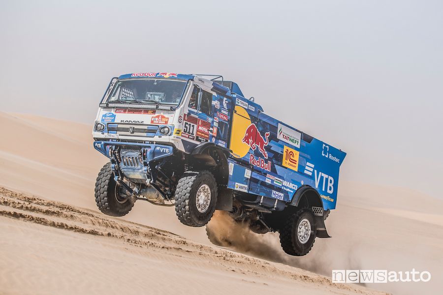 Andrey Karginov con il camion Kamz è il vincitore della Dakar 2020 nella categoria truck