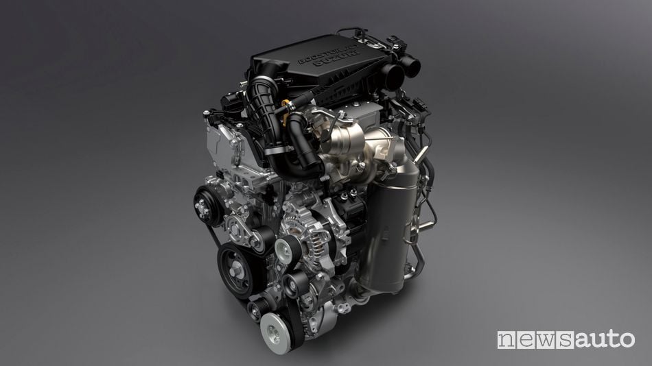 sistema ibrido Suzuki Hybrid MHEV 1.4 Boosterjet